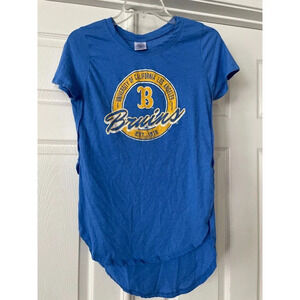 Rivalry Threads UCLA Bruins Womens T Shirt Sz M California Blue Gold Long Tail